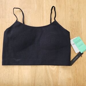 Forever 21 Black Ribbed Top